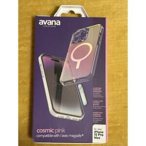 Avana cosmic w/ MagSafe® For iPhone 15 Pro (Cosmic Pink) Durable Sleek NIB